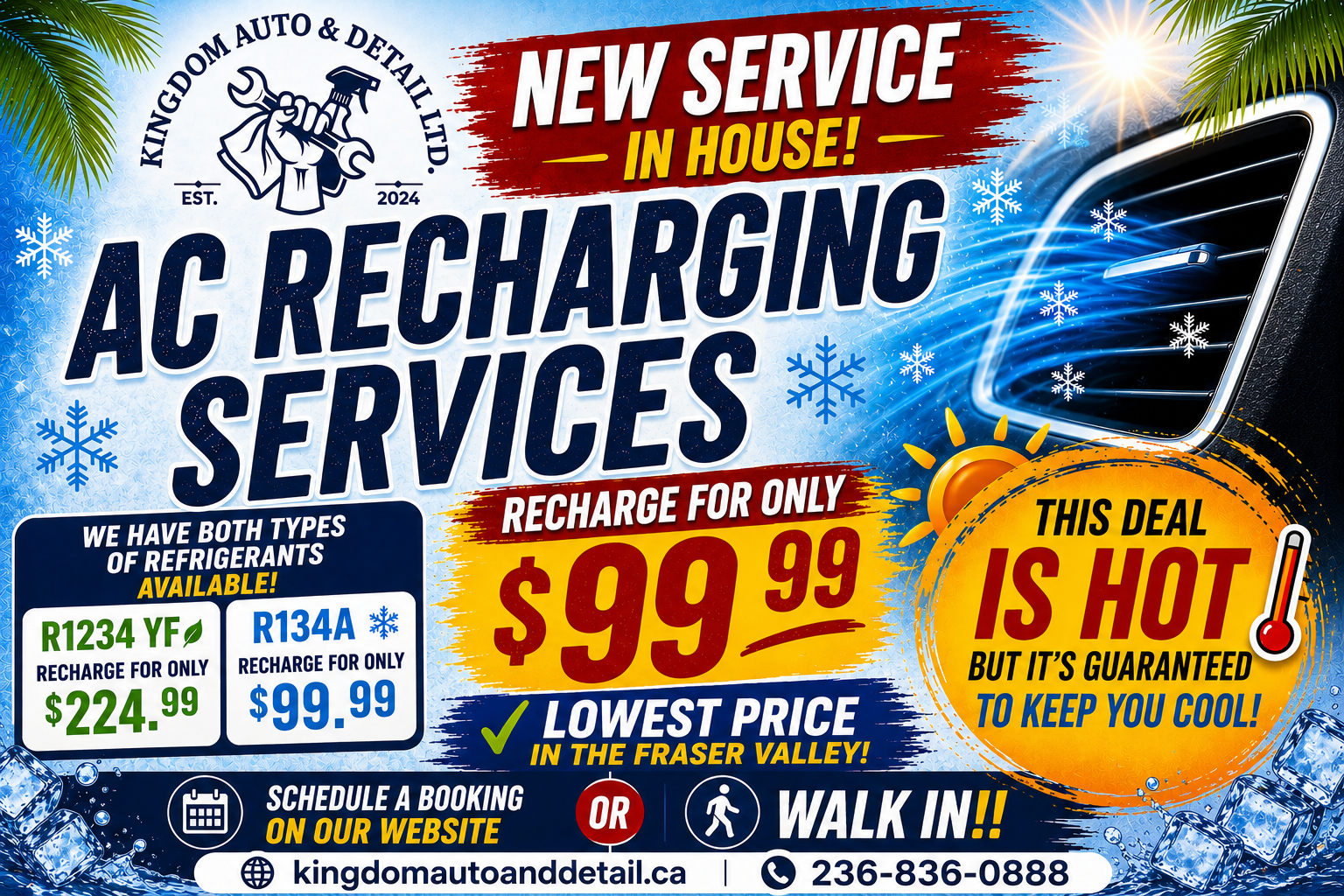 AC Recharge Special — book now